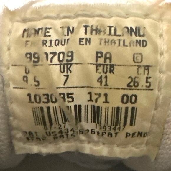 Vint. Nike Air running shoes white w/blue  Women’s 9.5￼#999709 see description - Picture 10 of 10